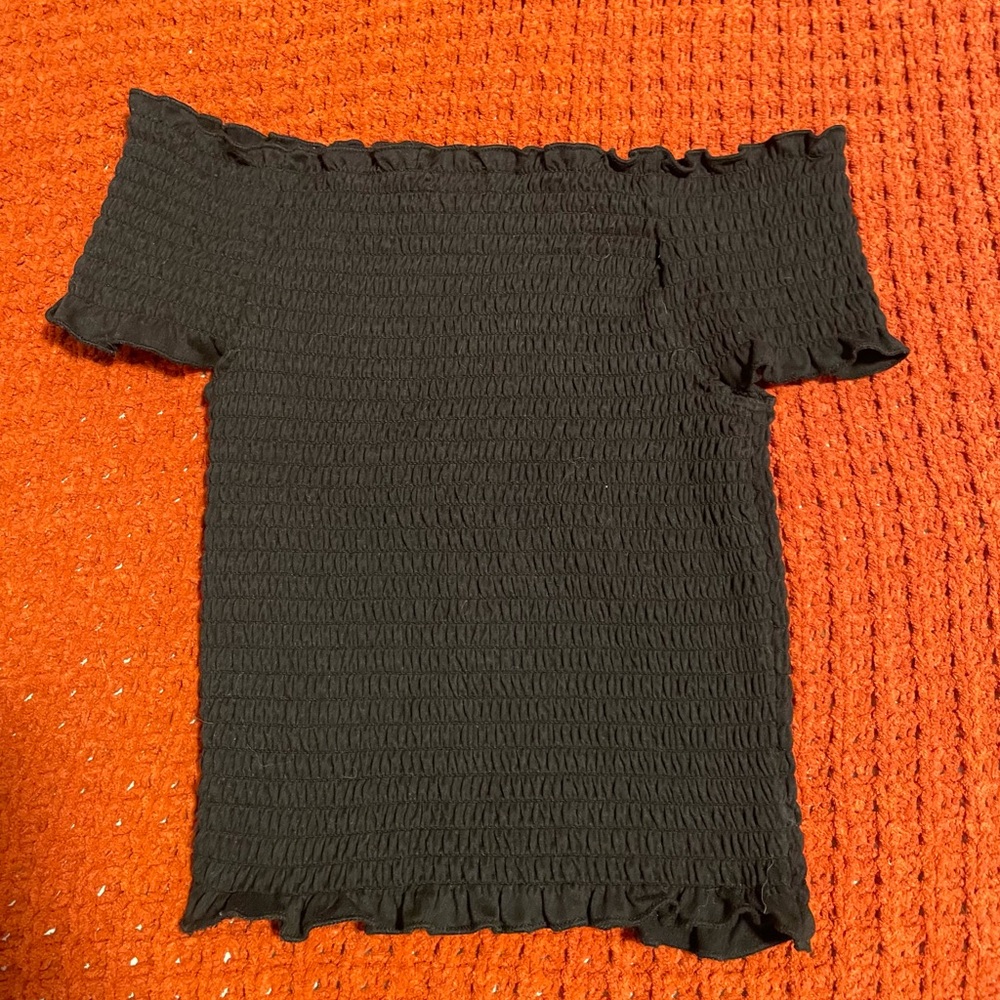 Off-The-Shoulder Crop Top